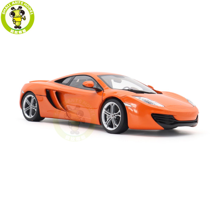 1/18 McLaren MP4-12C 12C Autoart 76006 Orange Model Toy Car Gifts For Father Friends