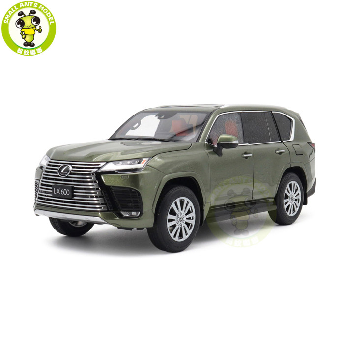 1/18 LCD TOYOTA LEXUS LX600 LX Diecast Model Toy Car Gifts For Friends Father