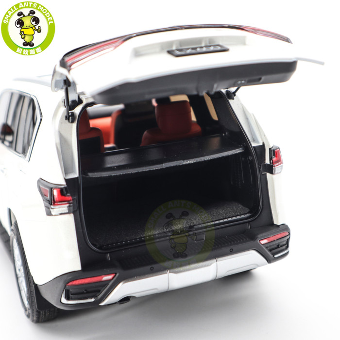 1/18 LCD TOYOTA LEXUS LX600 LX Diecast Model Toy Car Gifts For Friends Father