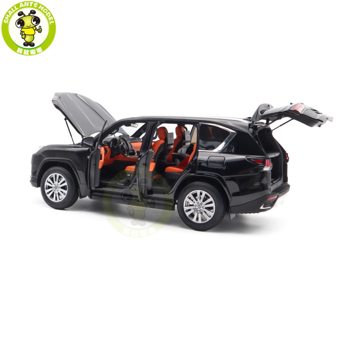 1/18 LCD TOYOTA LEXUS LX600 LX Diecast Model Toy Car Gifts For Friends Father