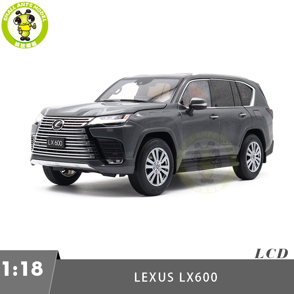 1/18 LCD TOYOTA LEXUS LX600 LX Diecast Model Toy Car Gifts For