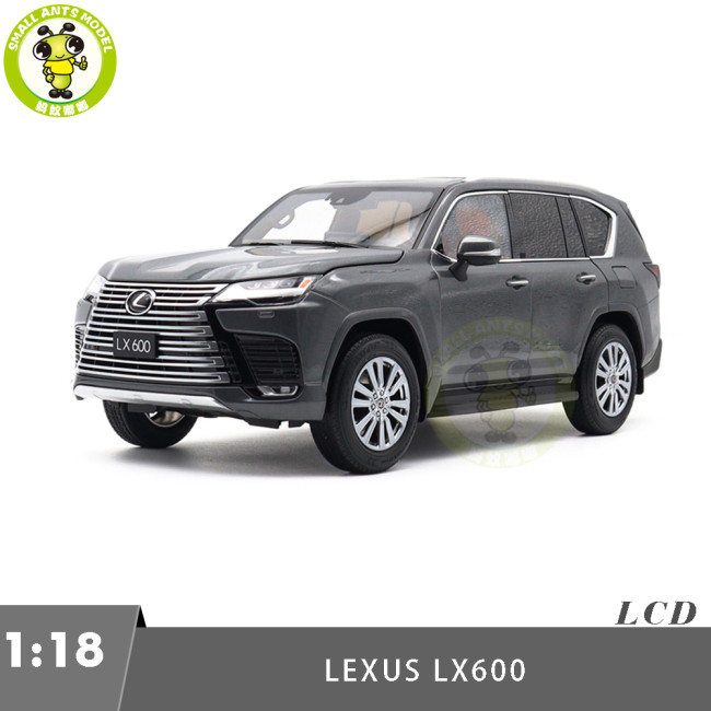 1/18 LCD TOYOTA LEXUS LX600 LX Diecast Model Toy Car Gifts For Friends Father
