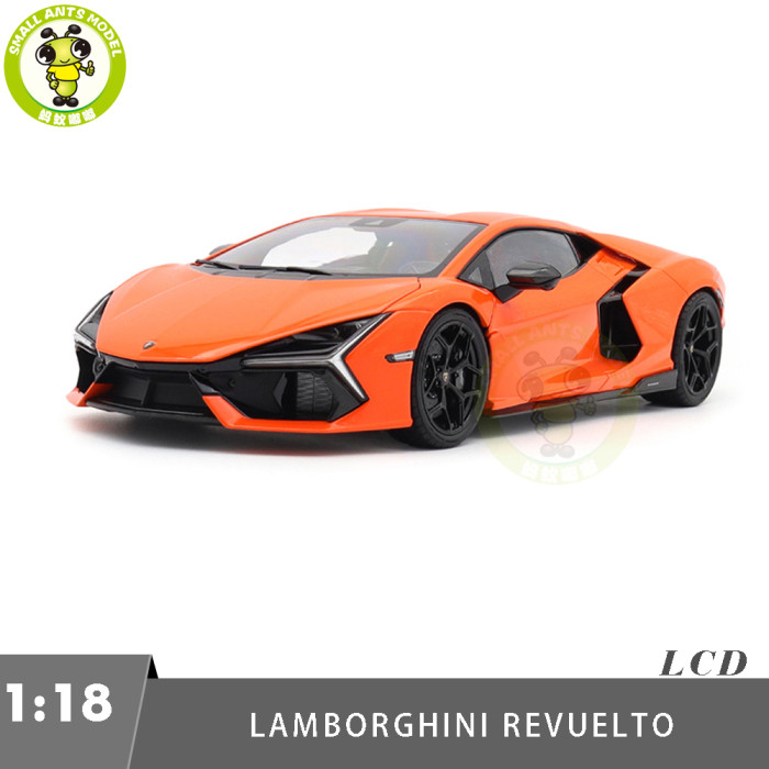 1/18 Lamborghini Revuelto LCD Models Diecast Model Car Toy Gifts For Father Friends