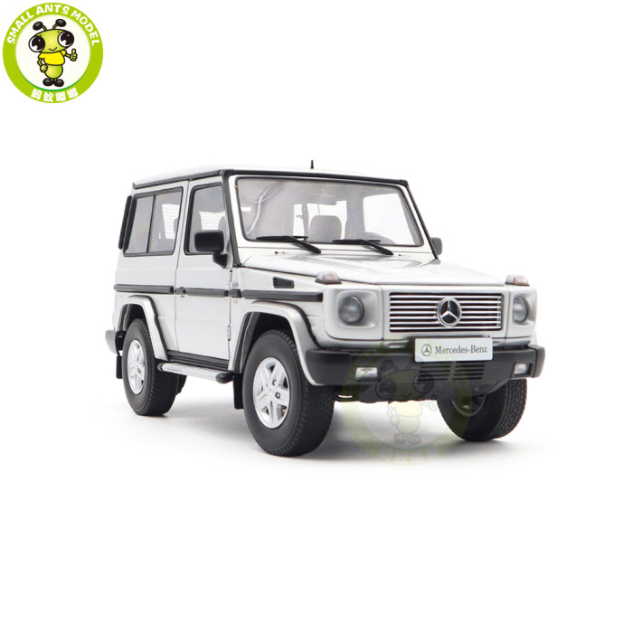 1/18 Mercedes Benz G CLASS G500 1998 SWB Autoart 76112 Silver Diecast Model Car Gifts For Friends Father