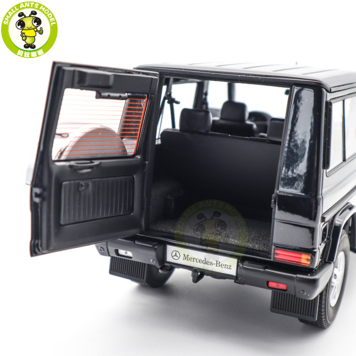 1/18 Mercedes Benz G CLASS G500 1998 SWB Autoart 76111 Black Diecast Model Car Gifts For Friends Father