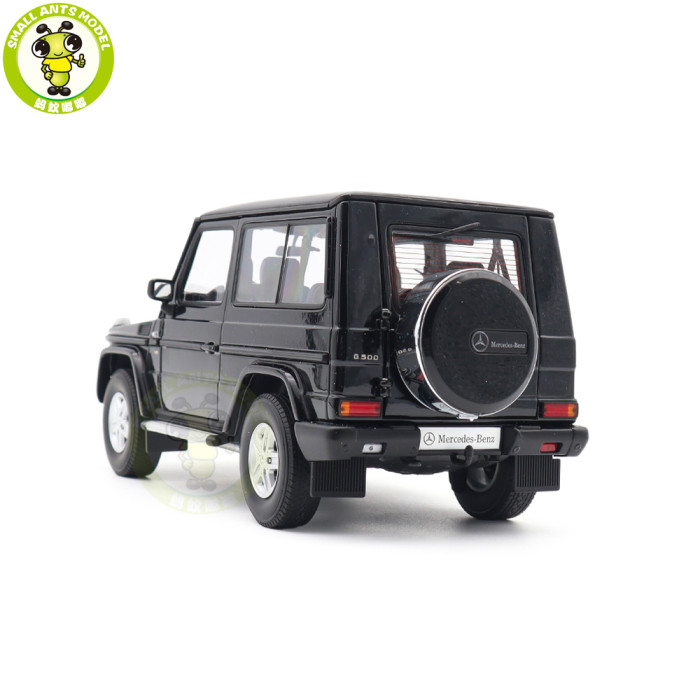 1/18 Mercedes Benz G CLASS G500 1998 SWB Autoart 76111 Black Diecast Model Car Gifts For Friends Father