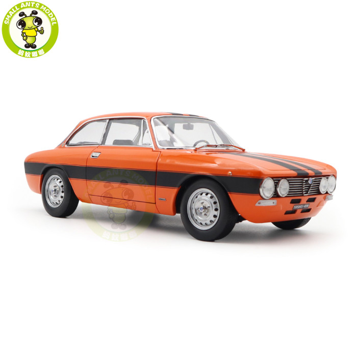 1/18 Alfa Romeo 2000 GTV 1973 Norev 187918 Orange Diecast Model Toys Car Gifts For Father Friends