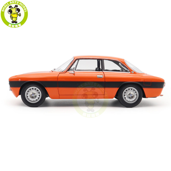 1/18 Alfa Romeo 2000 GTV 1973 Norev 187918 Orange Diecast Model Toys Car Gifts For Father Friends