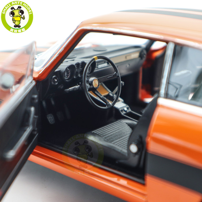 1/18 Alfa Romeo 2000 GTV 1973 Norev 187918 Orange Diecast Model Toys Car Gifts For Father Friends