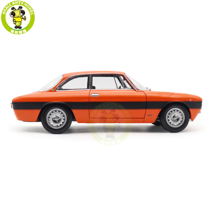 1/18 Alfa Romeo 2000 GTV 1973 Norev 187918 Orange Diecast Model Toys Car Gifts For Father Friends