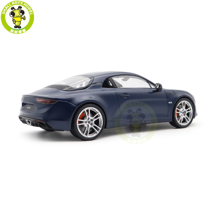 1/18 Alpine A110 S 2025 Norev 185444 Matte Storm Blue Diecast Model Toys Car Boys Girls Gifts