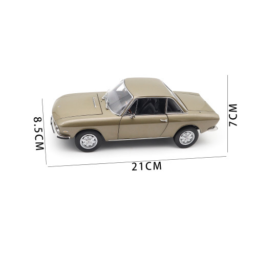 1/18 Lancia Fulvia 1600 HF Lusso 1971 Norev 187985 Bronce Longchamps Diecast Model Toys Car Gifts For Father Friends