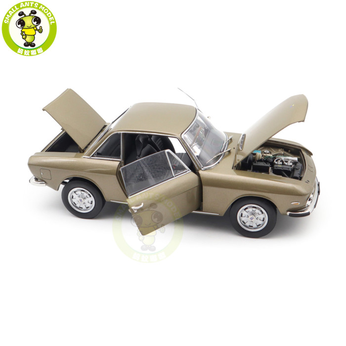 1/18 Lancia Fulvia 1600 HF Lusso 1971 Norev 187985 Bronce Longchamps Diecast Model Toys Car Gifts For Father Friends
