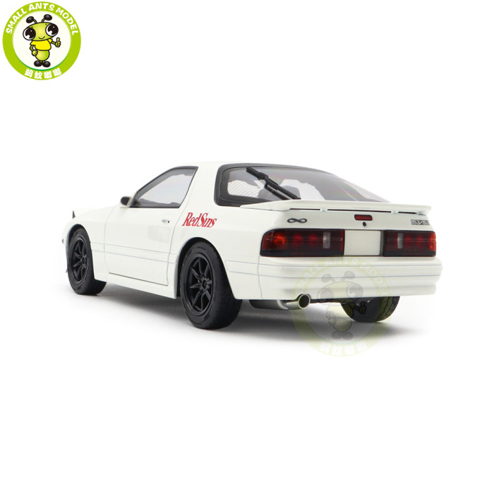 1/18 Mazda RX-7 RX 7 Initial D FC3S 30th Anniversary Whelart Diecast Model Toy Car Gifts For Friends Father