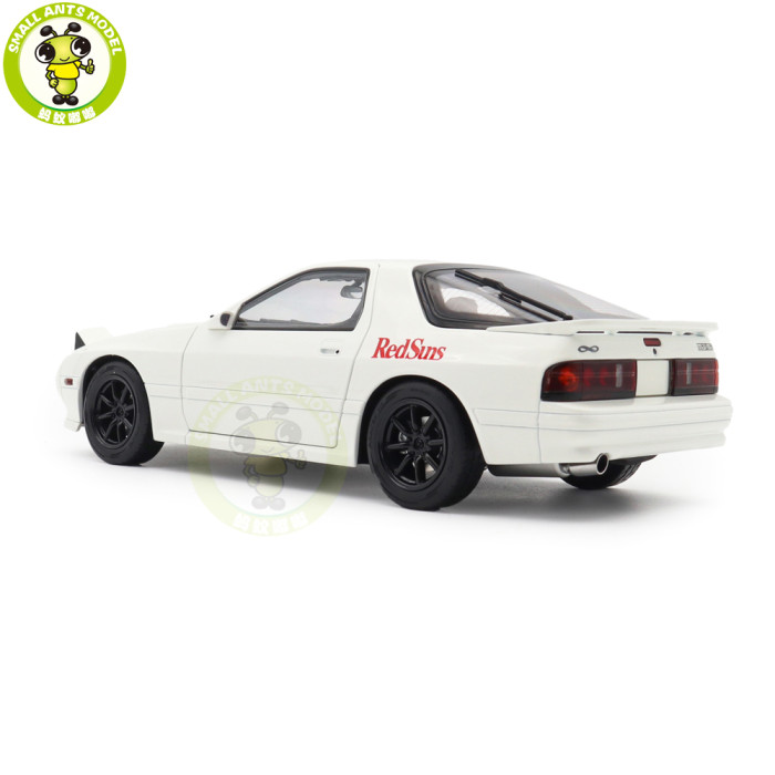 1/18 Mazda RX-7 RX 7 Initial D FC3S 30th Anniversary Whelart Diecast Model Toy Car Gifts For Friends Father