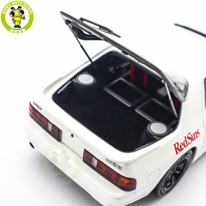1/18 Mazda RX-7 RX 7 Initial D FC3S 30th Anniversary Whelart Diecast Model Toy Car Gifts For Friends Father