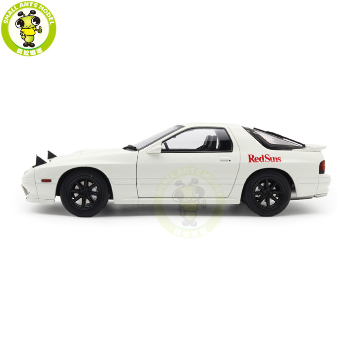 1/18 Mazda RX-7 RX 7 Initial D FC3S 30th Anniversary Whelart Diecast Model Toy Car Gifts For Friends Father