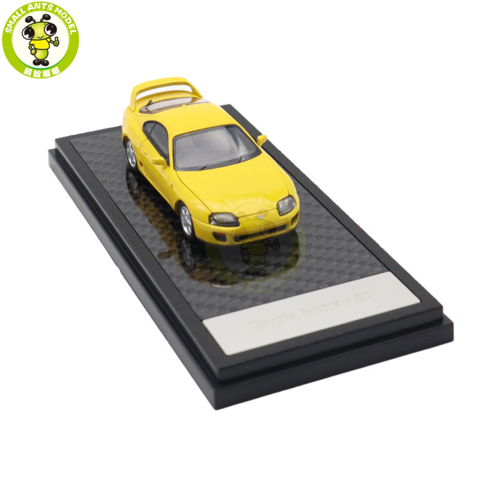 1/64 LCD Toyota Supra A80 Diecast Model Toy Car Gifts For Friends Father