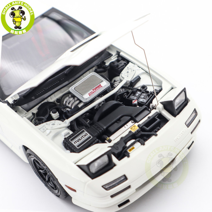 1/18 Mazda RX-7 RX 7 Initial D FC3S 30th Anniversary Whelart Diecast Model Toy Car Gifts For Friends Father