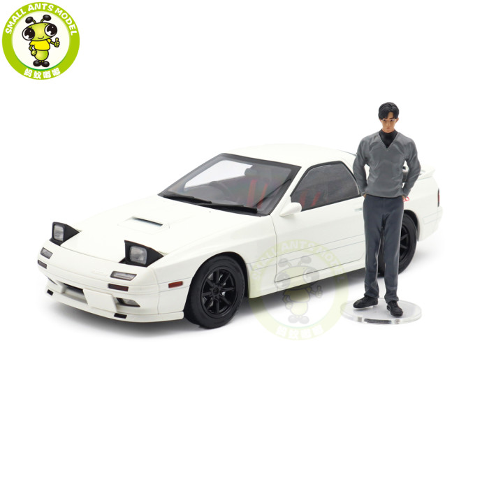1/18 Mazda RX-7 RX 7 Initial D FC3S 30th Anniversary Whelart Diecast Model Toy Car Gifts For Friends Father