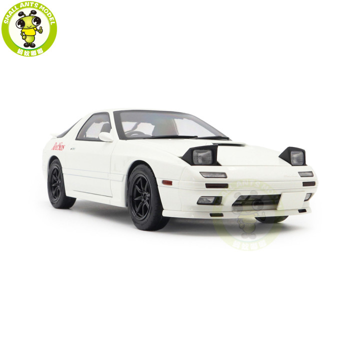 1/18 Mazda RX-7 RX 7 Initial D FC3S 30th Anniversary Whelart Diecast Model Toy Car Gifts For Friends Father