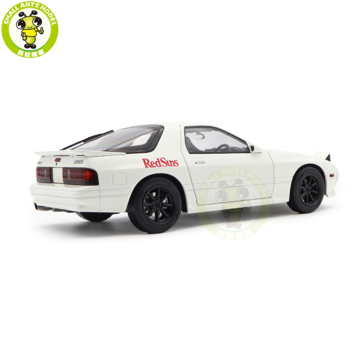 1/18 Mazda RX-7 RX 7 Initial D FC3S 30th Anniversary Whelart Diecast Model Toy Car Gifts For Friends Father