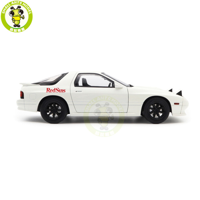 1/18 Mazda RX-7 RX 7 Initial D FC3S 30th Anniversary Whelart Diecast Model Toy Car Gifts For Friends Father