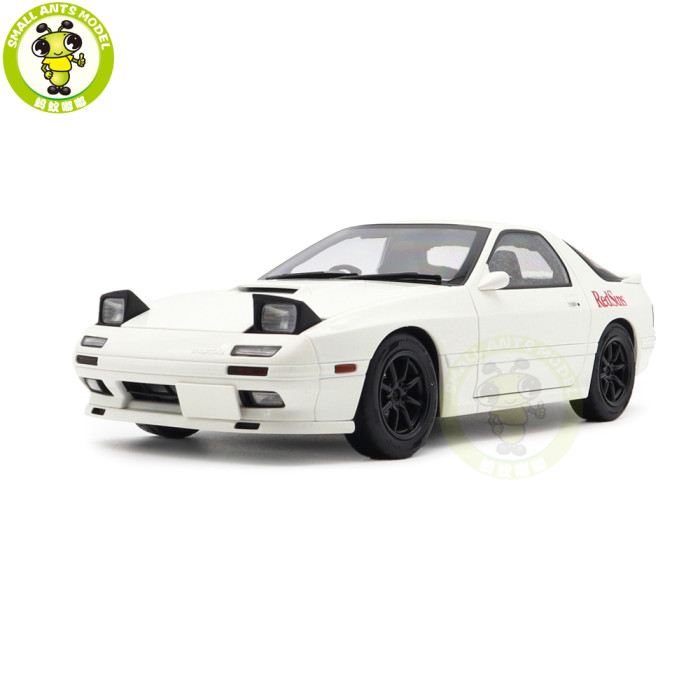 1/18 Mazda RX-7 RX 7 Initial D FC3S 30th Anniversary Whelart Diecast Model Toy Car Gifts For Friends Father