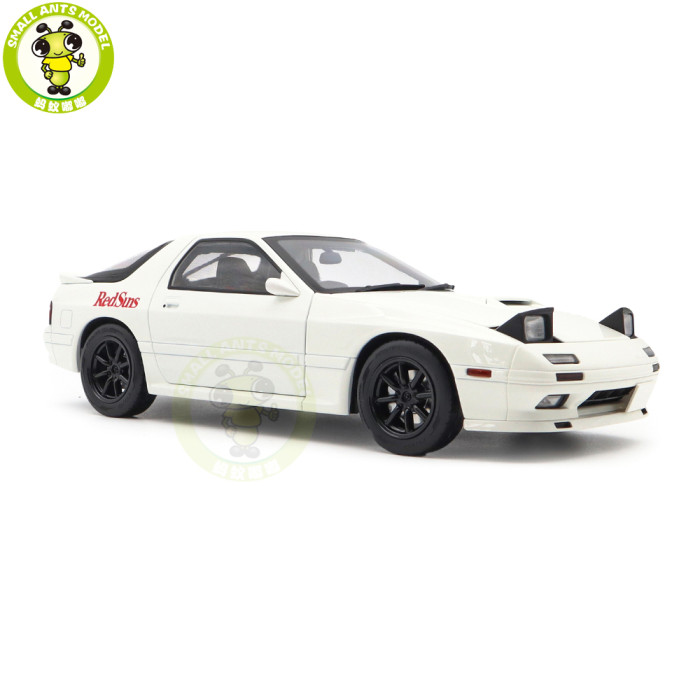 1/18 Mazda RX-7 RX 7 Initial D FC3S 30th Anniversary Whelart Diecast Model Toy Car Gifts For Friends Father