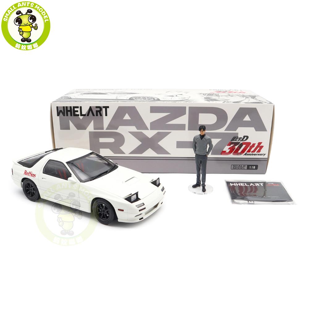 1/18 Mazda RX-7 RX 7 Initial D FC3S 30th Anniversary Whelart