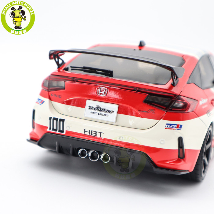 1/18 MOTORHELIX Honda Civic TYPE R (FL5) Diecast Model Toy Car Gifts For Father Friends