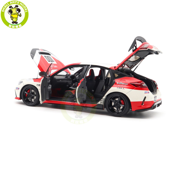 1/18 MOTORHELIX Honda Civic TYPE R (FL5) Diecast Model Toy Car Gifts For Father Friends