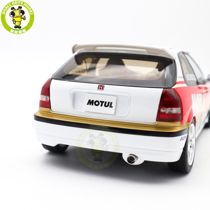 1/18 MOTORHELIX Honda CIVIC Type R EK9 Diecast Model Toy Car Gifts For Father Friends