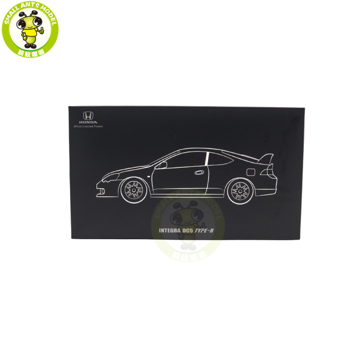 1/18 LCD Honda INTEGRA DC5 Type R Diecast Model Toy Car Gifts For Father Friends