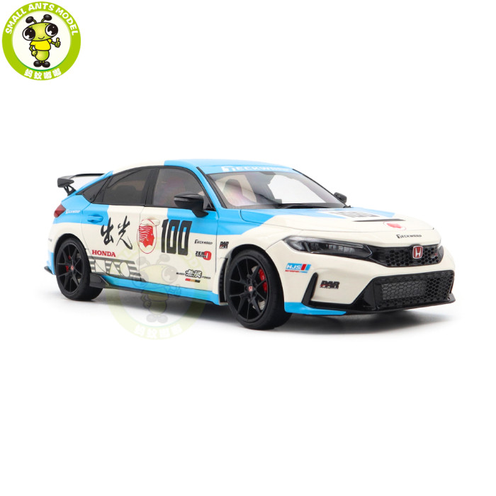 1/18 MOTORHELIX Honda Civic TYPE R (FL5) Diecast Model Toy Car Gifts For Father Friends