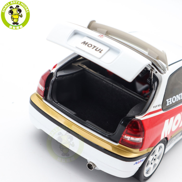 1/18 MOTORHELIX Honda CIVIC Type R EK9 Diecast Model Toy Car Gifts For Father Friends