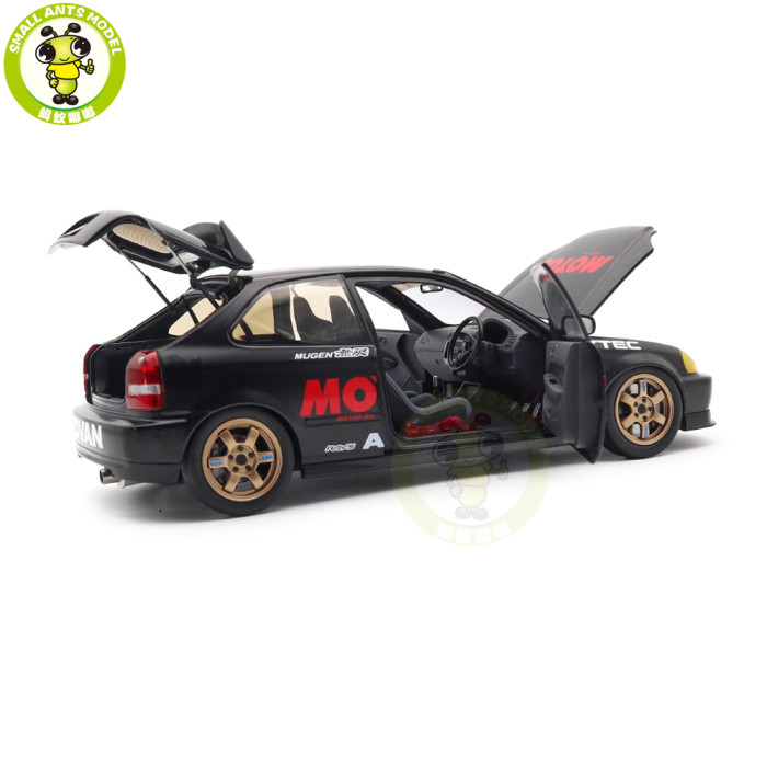 1/18 MOTORHELIX Honda CIVIC Type R EK9 Diecast Model Toy Car Gifts For Father Friends