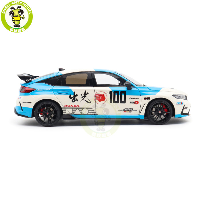 1/18 MOTORHELIX Honda Civic TYPE R (FL5) Diecast Model Toy Car Gifts For Father Friends