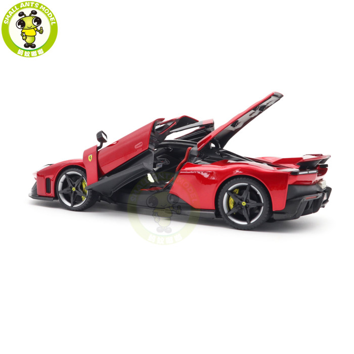 1/18 Ferrari F80 Bburago 16917 Signature Series Diecast Model Racing Car Toys Gifts For Friends