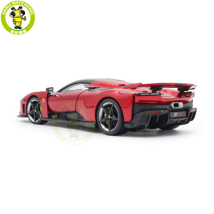 1/18 Ferrari F80 Bburago 16917 Signature Series Diecast Model Racing Car Toys Gifts For Friends