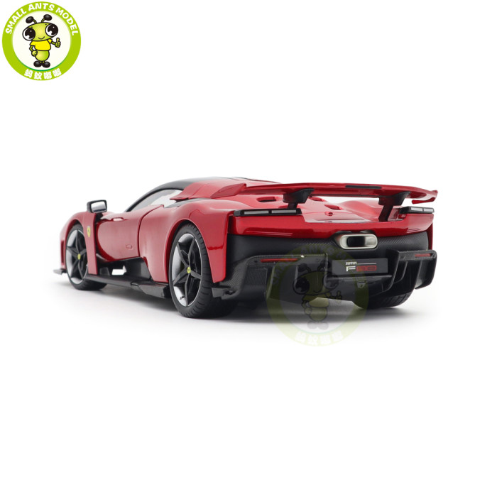 1/18 Ferrari F80 Bburago 16917 Signature Series Diecast Model Racing Car Toys Gifts For Friends