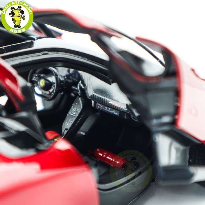 1/18 Ferrari F80 Bburago 16917 Signature Series Diecast Model Racing Car Toys Gifts For Friends
