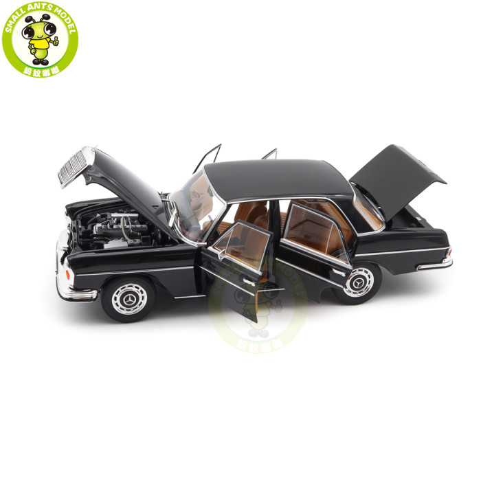 1/18 Mercedes Benz 280SE 280 SE 1968 W111 Norev 183762 Black Diecast Model Toys Car Gifts For Friends