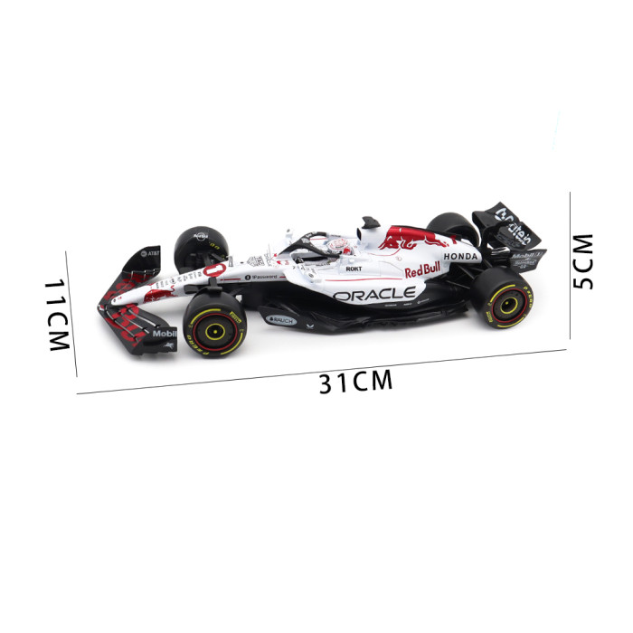1/18 Oracel Red Bull Racing RB21 Janpan GP 2025 M.VERSTAPPEN Bburago 18005 Diecast Model Toy Car Gilfts For Friends