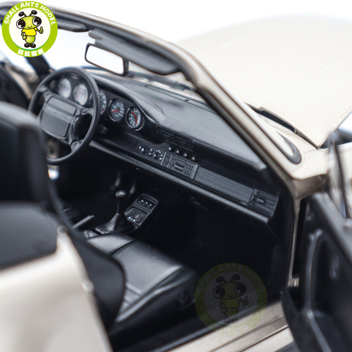 1/18 Porsche 911 Carrera 2 Turbo Look Cabriolet 1992 Norev 187140 Diecast Model Toys Car Gifts For Husband Boyfriend Father