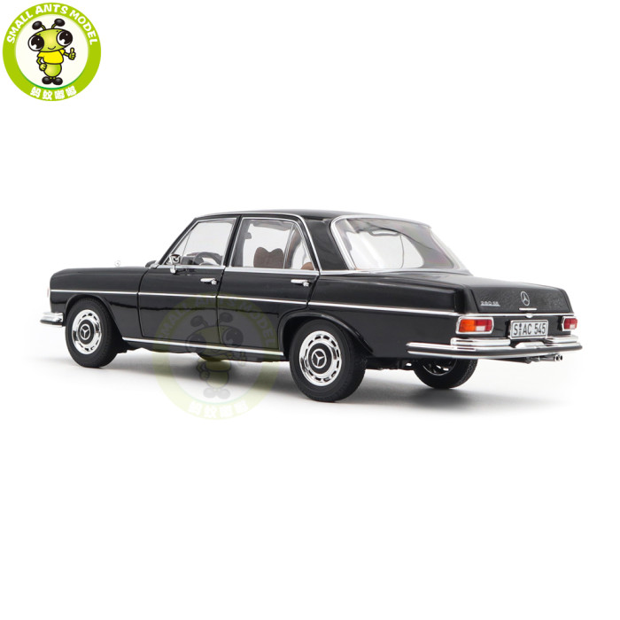 1/18 Mercedes Benz 280SE 280 SE 1968 W111 Norev 183762 Black Diecast Model Toys Car Gifts For Friends