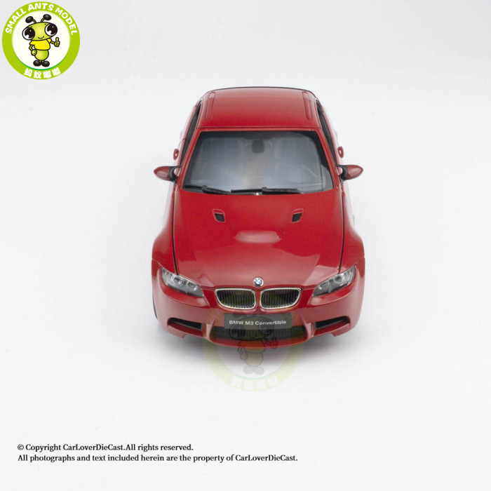 Pre-order 1/18 Kyosho BMW M3 Convertible E93M Diecast Model Toy Car Gifts For Friends