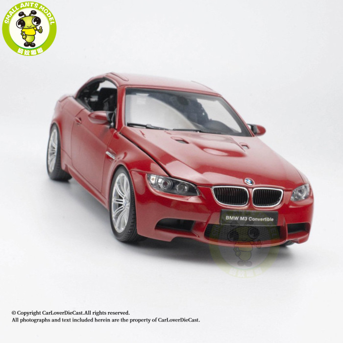 Pre-order 1/18 Kyosho BMW M3 Convertible E93M Diecast Model Toy Car Gifts For Friends