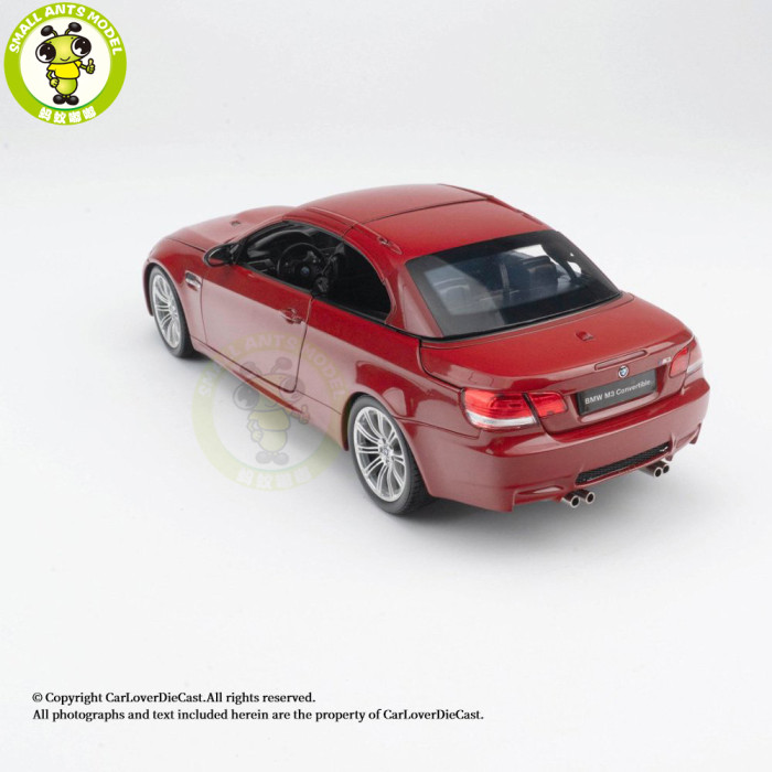 Pre-order 1/18 Kyosho BMW M3 Convertible E93M Diecast Model Toy Car Gifts For Friends