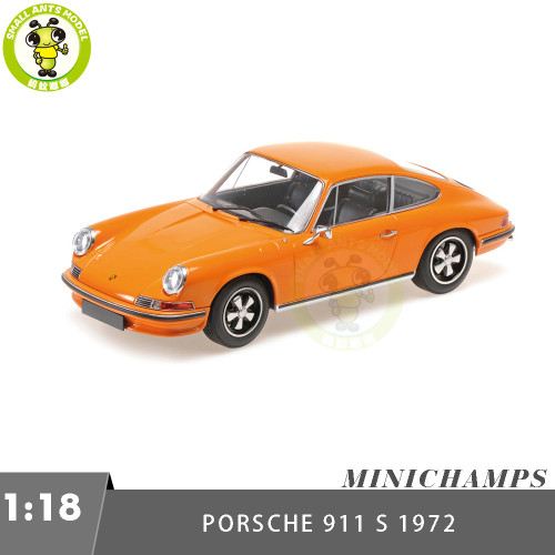 Pre-order 1/18 Minichamps Porsche 911 S 1972 Diecast Model Car Gifts For Father Friends